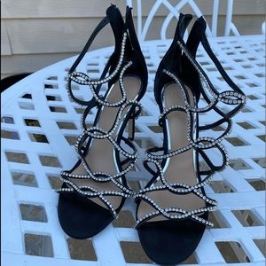 Silver Sparkle Dress Shoes